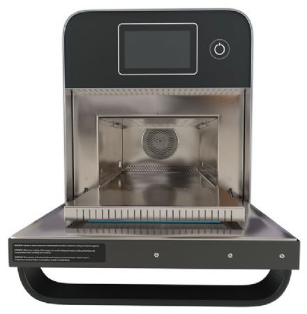 Four professionnel à cuisson ultra rapide noir écran tactile 7