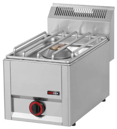 Cuisinière professionnelle Fourneau à gaz à poser 1 feu 4,5 kW - Redfox - SP 30/1 GLS