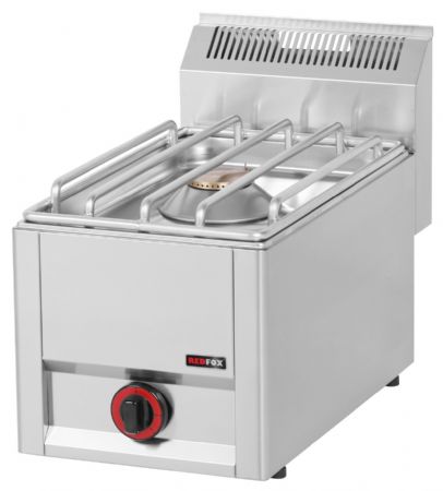 Cuisinière professionnelle à gaz à poser 1 feu 8 kW - Redfox - SP 31 GLS