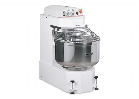 Pétrin à spirale professionnel 60 kg de pâte / 101 L 2 vitesses 640x1140xh.1179 mm - GGF - SP-N 60