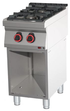 Fourneau sur placard ouvert à gaz 2 feux 3,5 kW - Redfox - SPB 70/40 G Fourneau sur placard ouvert à gaz 2 feux 3,5 kW - Redfox - SPB 70/40 G