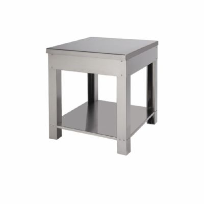 Support en acier inox pour façonneuse/pétrin à pizzas Support en acier inox pour façonneuse/pétrin à pizzas