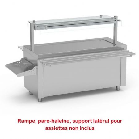 Self-services réfrigérée 5 GN 1/1 température positive et négative - Eratos - SPFC-200