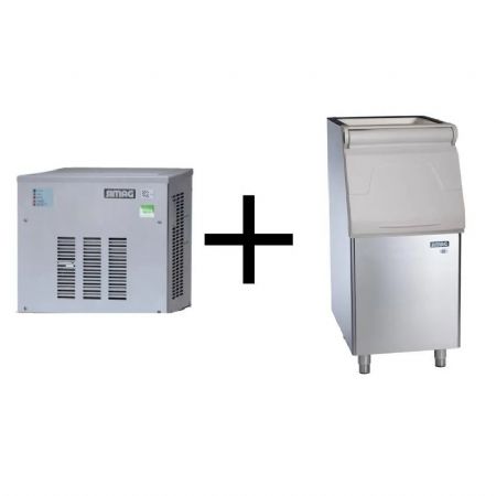 Machine  glaons en grains modulaire refrodissement  air avec rserve 168kg - 200kg/24h