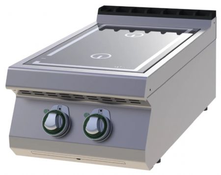 Fourneau triphasé sur placard 2 feux 10 kW - RM Gastro - SPI 704 ES Fourneau triphasé sur placard 2 feux 10 kW - RM Gastro - SPI 704 ES