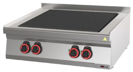 Fourneau triphasé sur placard 4 feux de 2,5 kW - Redfox - SPL 70/08 E Fourneau triphasé sur placard 4 feux de 2,5 kW - Redfox - SPL 70/08 E