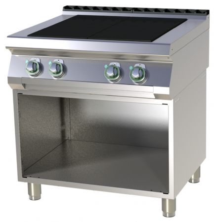 Fourneau triphasé sur four 4 feux 10 kW - RM Gastro - SPL 780 E Fourneau triphasé sur four 4 feux 10 kW - RM Gastro - SPL 780 E