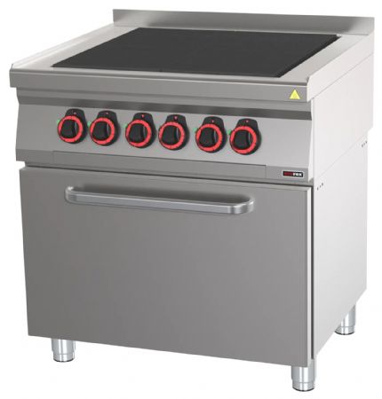Fourneau à gaz 4 feux 13,13 kW - Redfox - SPLT 70/80-11 E Fourneau à gaz 4 feux 13,13 kW - Redfox - SPLT 70/80-11 E