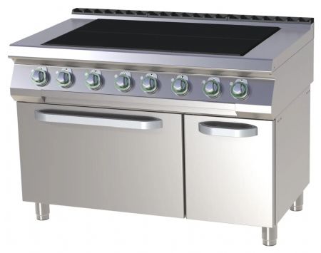 Fourneau triphasé sur four 6 feux 21,3 kW - RM Gastro - SPLT 7120/21 E Fourneau triphasé sur four 6 feux 21,3 kW - RM Gastro - SPLT 7120/21 E