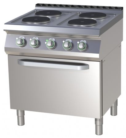 Fourneau triphasé sur four 4 feux 13,5 kW - RM Gastro - SPT 780/11 E Fourneau triphasé sur four 4 feux 13,5 kW - RM Gastro - SPT 780/11 E