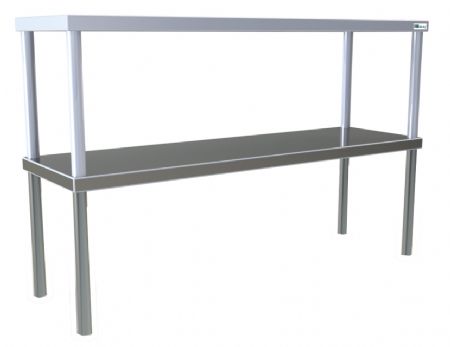 Étagère du Chef 2 niveaux 1200x300x700 mm - Afi-Collin-Lucy - SR127