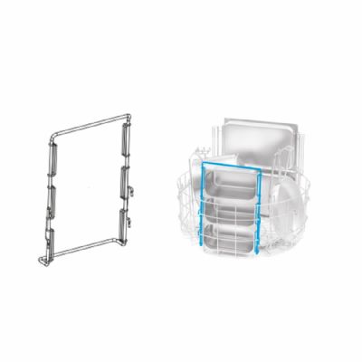 Support pour récipients pour lave-batterie à granules Support pour récipients pour lave-batterie à granules