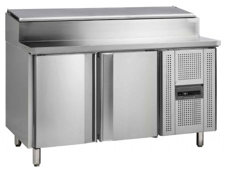 Comptoir de préparation de sandwich 2 portes pleines positive - Tefcold - SS8200