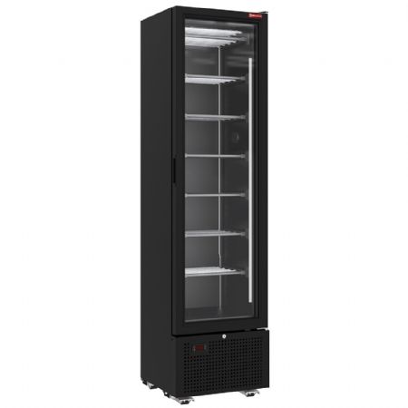 Armoire réfrigérée négative vitrée 221 L - 7 niveaux fixes - Noire - Diamond Promo - SSN33-SB Armoire réfrigérée négative vitrée 221 L - 7 niveaux fixes - Noire - Diamond Promo - SSN33-SB