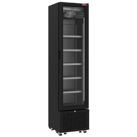 Armoire à Boissons ventilée positive 221 litres noire - Diamond Promo - SSP32-SB