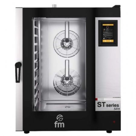 Four mixte professionnel Gaz 10 niveaux GN1/1 - FM - STB-610-V7