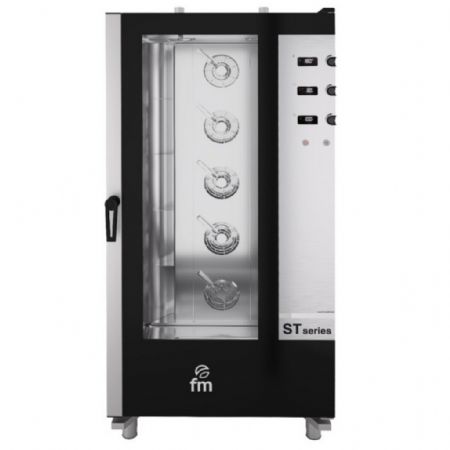 Four pâtissier injection vapeur Triphasé 600x400 mm - FM - STB-616-ET
