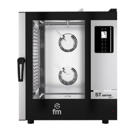 Four mixte pro  injection de vapeur 19 niveaux GN1/1 - 720x600x890mm