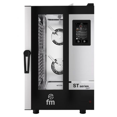 Four mixte pro  injection de vapeur nettoyage automatique - 19 niveaux GN1/1