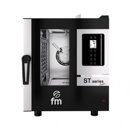 Four mixte professionnel Triphasé capacité 6 x GN1/1 avec panneau tactile - FM - STC-611-V24