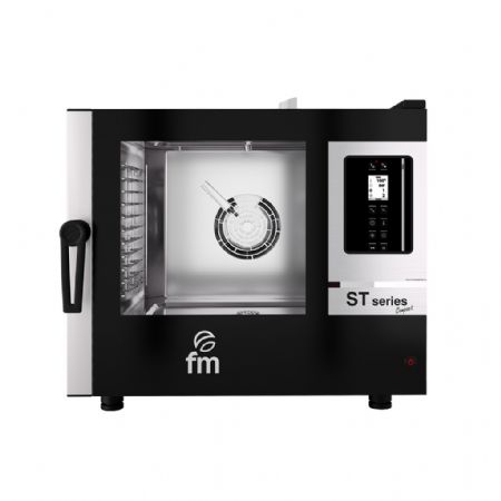 Four mixte professionnel Triphasé capacité 6 x GN1/1 avec panneau tactile - FM - STC-611-V24-W