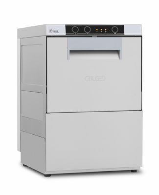 Lave-verres avec pompe de relevage et adoucisseur intégré - 7 L panier 350x350 mm Lave-verres avec pompe de relevage et adoucisseur intégré - 7 L panier 350x350 mm