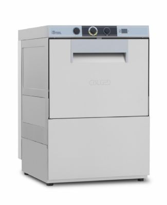 Lave-verres avec adoucisseur intégré - cuve 7 litres panier 350 x 350 mm Lave-verres avec adoucisseur intégré - cuve 7 litres panier 350 x 350 mm