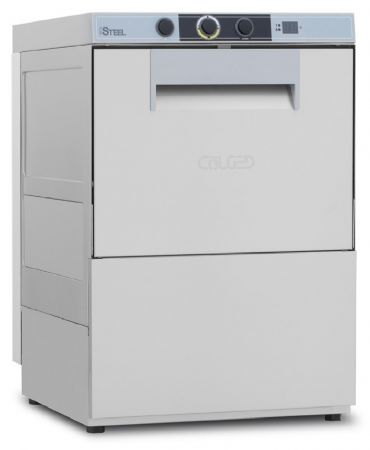 Lave-Verres professionnel - 7 litres - STEELTECH DG - Panier 350 x 350 mm - adoucisseur - Colged - STEEL330DGA