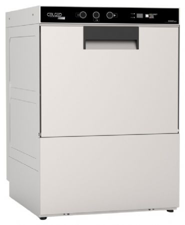Lave-vaisselle frontal - STEELTECH - Panier 500 x 500 mm avec adoucisseur et pompe de vidange - Colged - STEEL361APV2