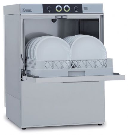 Lave-vaisselle - 20 litres - STEELTECH DG - Panier 500 x 500 mm - adoucisseur - Colged - STEEL361DGA