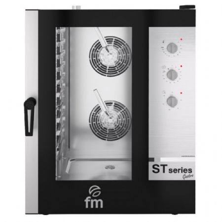 Four mixte professionnel Gaz 11 niveaux GN1/1 Commande électromécanique - FM - STG-111-M