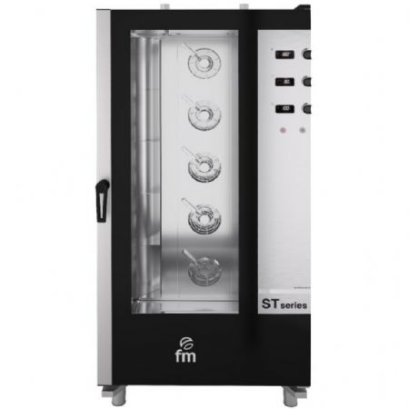 Four mixte professionnel Triphasé GN1/1 L - FM - STG-201-ET