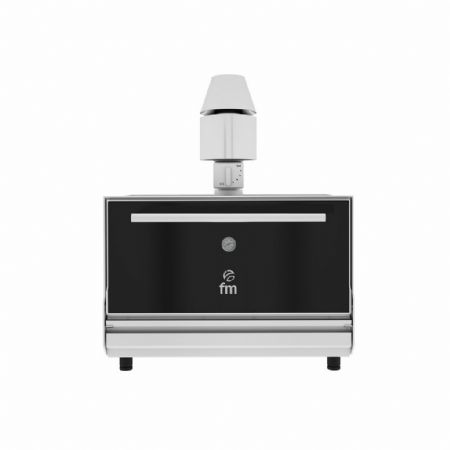 Four à charbon de bois professionnel capacité 1 GN1/1 L - FM - STG-300-S