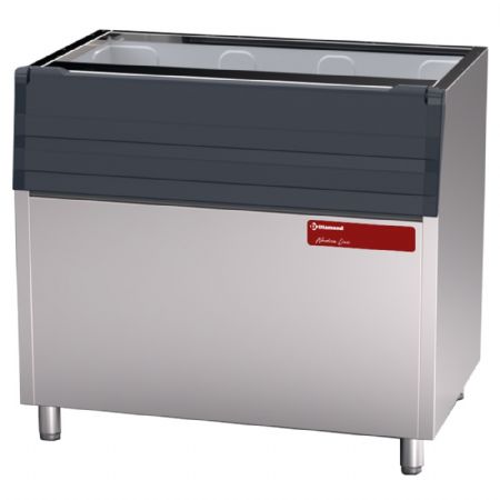 Bac de stockage glaçons Container 350 kg, glace granulée 1250x790x1000 mm - Diamond - STORE350/28-51
