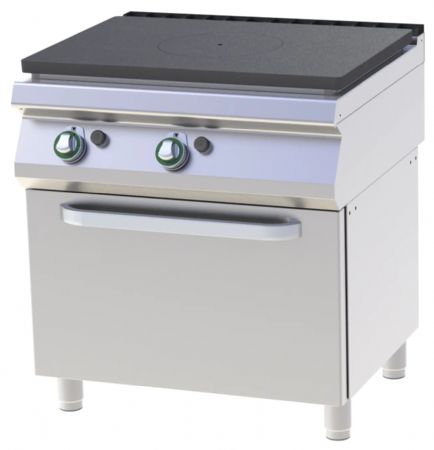 Fourneau plaque coup de feu à gaz sur four 1 feu 15,2 kW - RM Gastro - STT 780/21 G