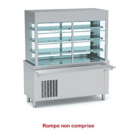 Self-services réfrigérée avec réserve et capacité 3 GN1/1-R290 - Eratos - SVPR-120