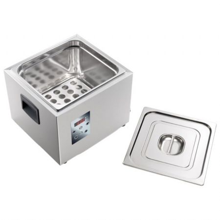 Thermoplongeur cuisson sous vide basse température 14 litres GN 2/3, +24°/+99°C, 1.15 kW, 368x396x309 mm - Virtus - SVS14S