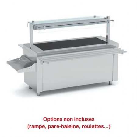 Self-services neutre 1600x700x850 mm capacité 4 GN1/1 - Eratos - SVTC-160