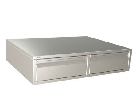 Tiroirs  caf inox - 800x600x200 mm