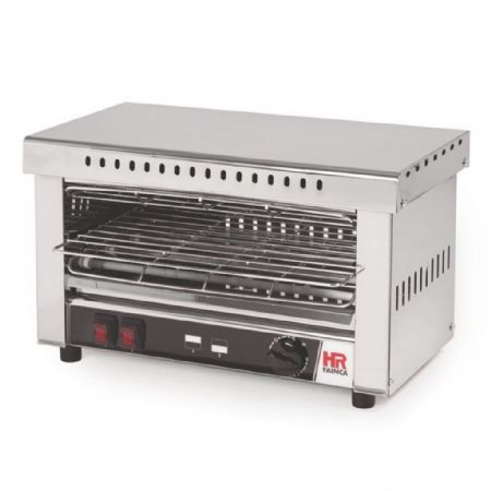 Toaster avec minuteur 15 min, puissance 2 kW, monophasé - Hr Fainca - T03CON