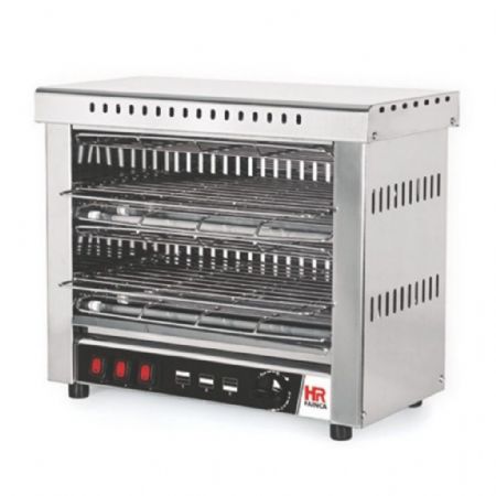 Toaster double corps inox avec minuteur 3600 W Monophasé - Hr Fainca - T06CON