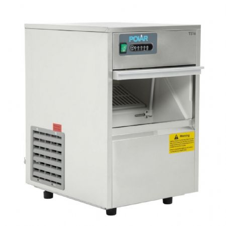 Machine à Glaçons PRO avec réserve de 4 kg et production de 20 kg/24h - Polar - T316
