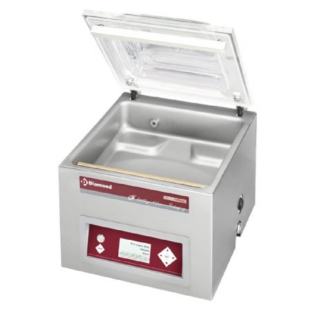 Machine Sous Vide cuve inox 420x370x180 mm, pompe 21 m³/h avec écran LCD - Diamond - TA-90/IVP