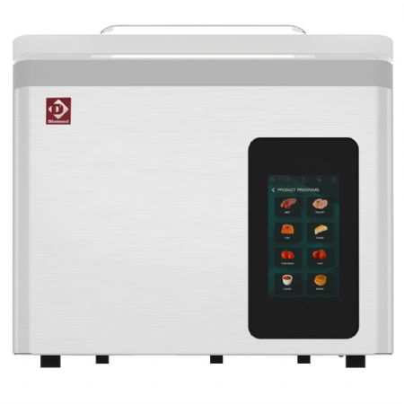 Machine sous-vide cuve inox 460x420xh180 mm - 21 m3/h ecran TOUCHE