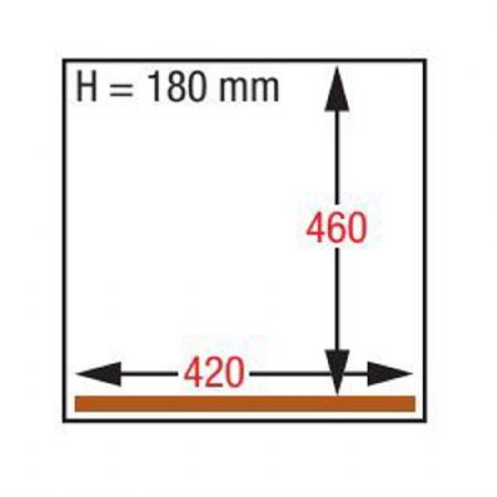 Machine sous vide professionnelle, cuve inox 420x460x180 mm, 21 m³/h, écran LCD - Diamond - TA-90B/IVP