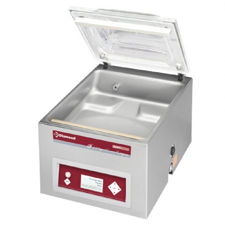 Machine Sous Vide cuve inox 420x460x180 mm, pompe 21 m³/h avec écran LCD - Diamond - TA-90B/IVP