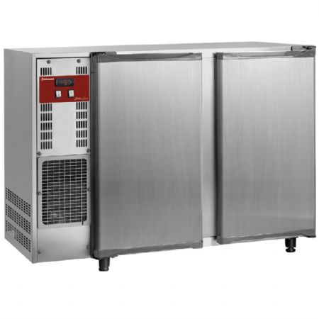 Arrière Bar 2 portes pleines acier inox 375 L - Diamond - TAVX/2-R2
