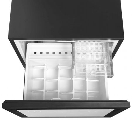 Réfrigérateur minibar tiroir noir 45 L +5 à +12 °C - Tefcold - TD50C