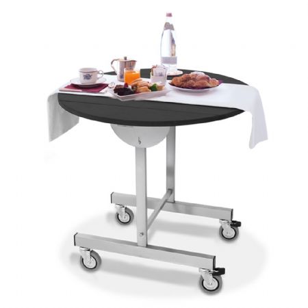 Table de service  diametre 800 mm service chambre