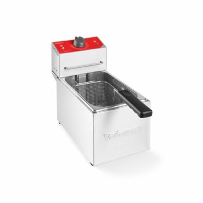 Friteuse électrique de comptoir inox avec cuve 3 L et puissance 3 kW Friteuse électrique de comptoir inox avec cuve 3 L et puissance 3 kW